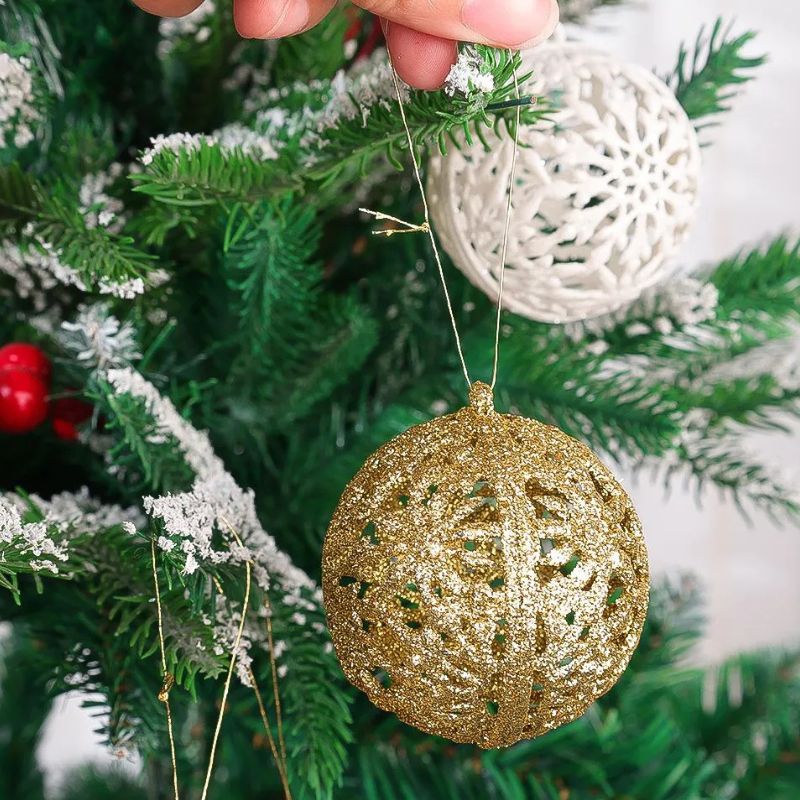 Décorations de Noël Boules Brillantes