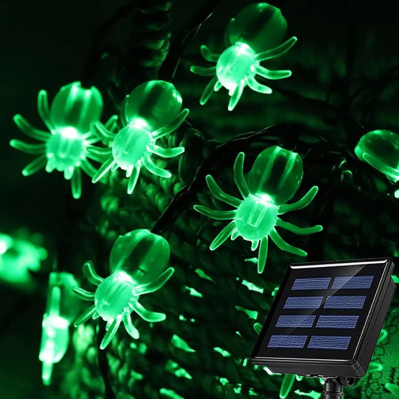 Guirlandes Solaires Araignées Lumineuses