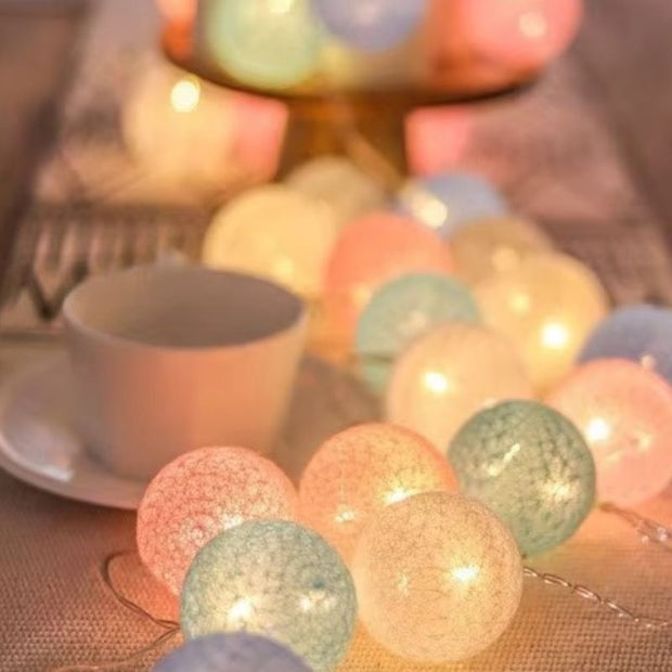 Guirlande LED Boule Lumineuse