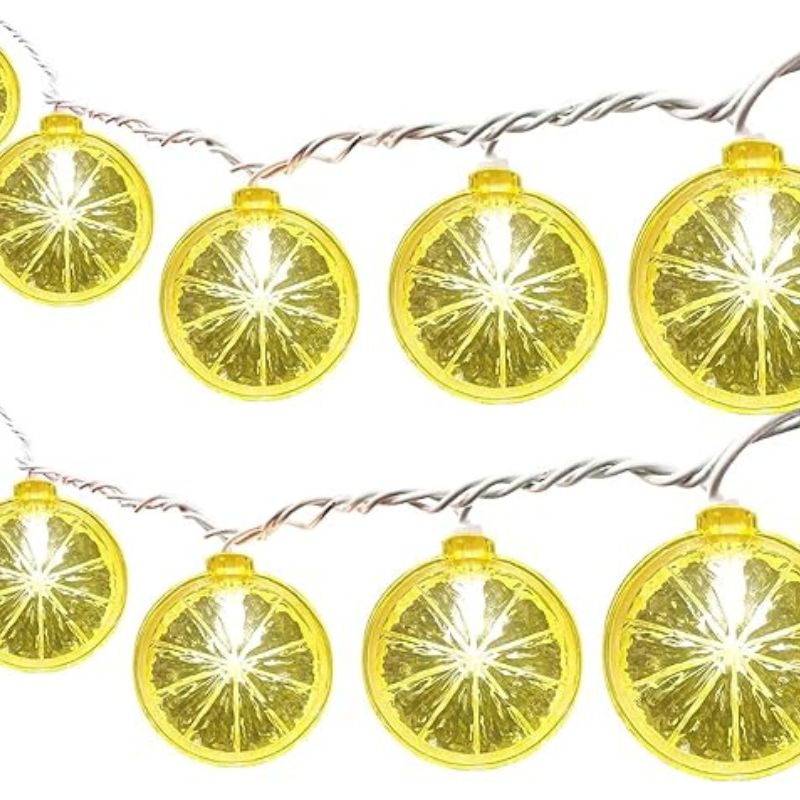 Guirlandes d’Intérieur LED Citron Lumineux