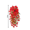 Guirlande De Fleurs Artificielles En Suspension Avec Fleurs Denses