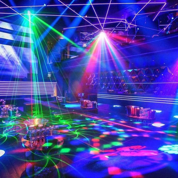 Éclairage Festif Lampe Disco LED Avec Télécommande