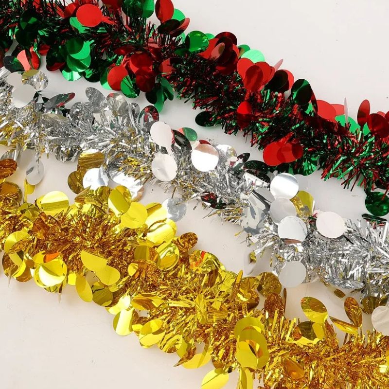 Guirlandes Pour Arbres De Noël Rubans Brillants