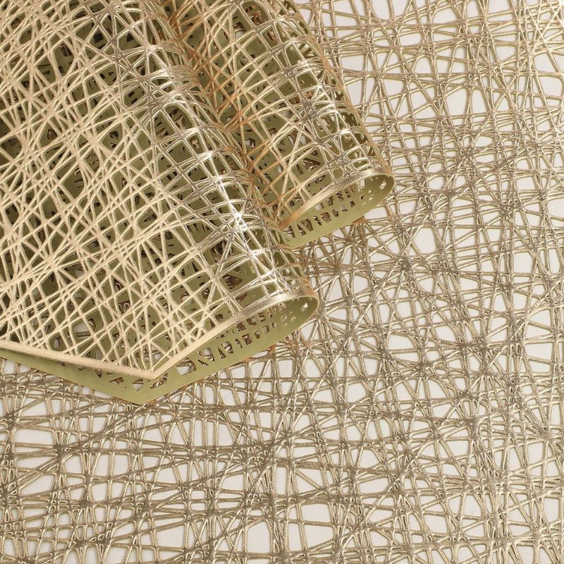 Set De Table Vinyle Octogonal Élégant Et Moderne