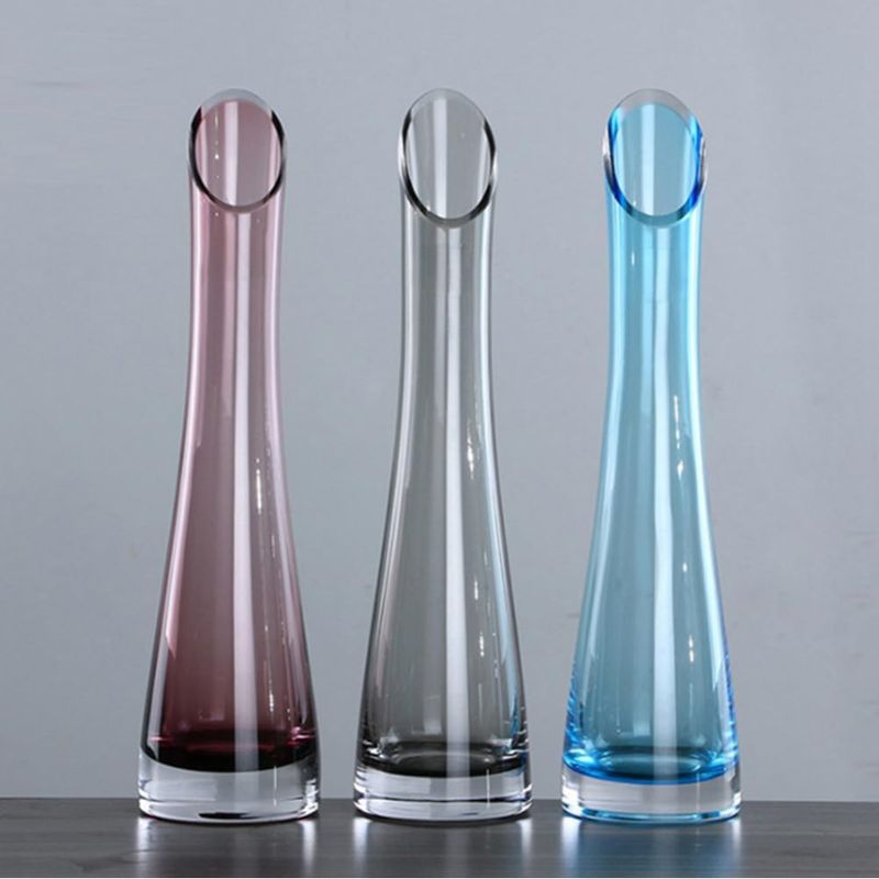 Vase Soliflore en Verre Soufflé