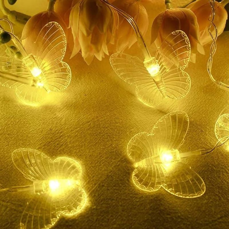 Rideaux Lumineux Guirlande Papillons LED