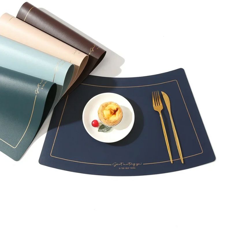 Set De Table Cuir Moderne Style Chinois