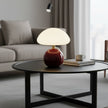 Lampe Champignon En Verre Opalin Design Moderne