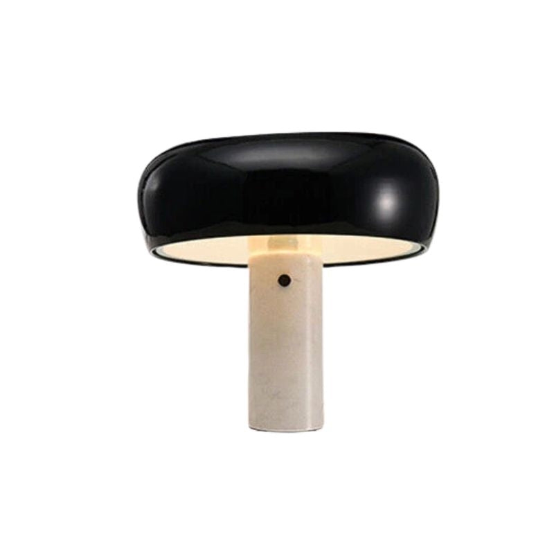 Lampe Champignon Design Italien En Verre Et Marbre Luxueux
