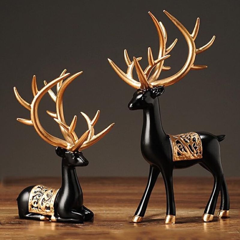 Décorations de Noël Rennes Élégants