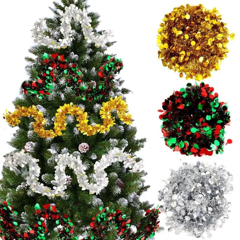 Guirlandes Pour Arbres De Noël Rubans Brillants