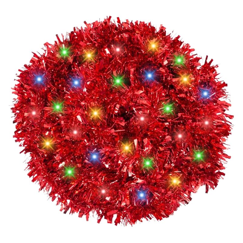 Guirlandes de Noël Épaisse avec Lumières