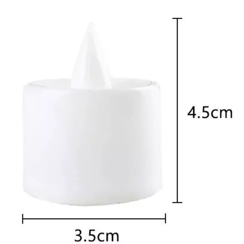 Bougies LED Sans Flamme Effet Réaliste