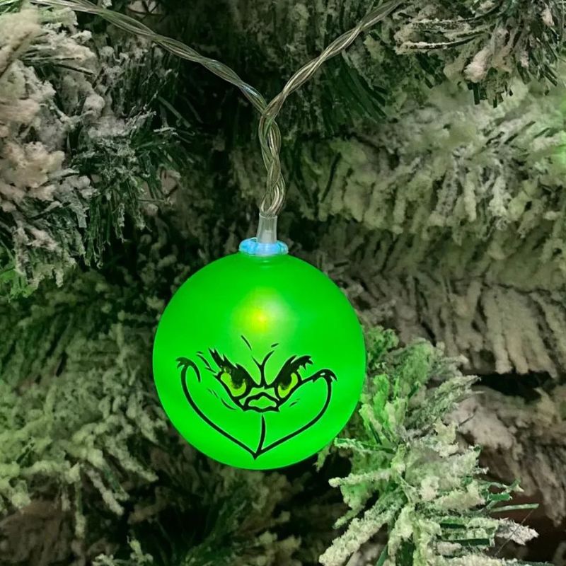 Guirlandes de Noël LED Grinch