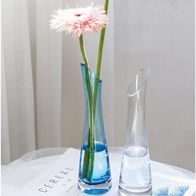 Vase Soliflore en Verre Soufflé