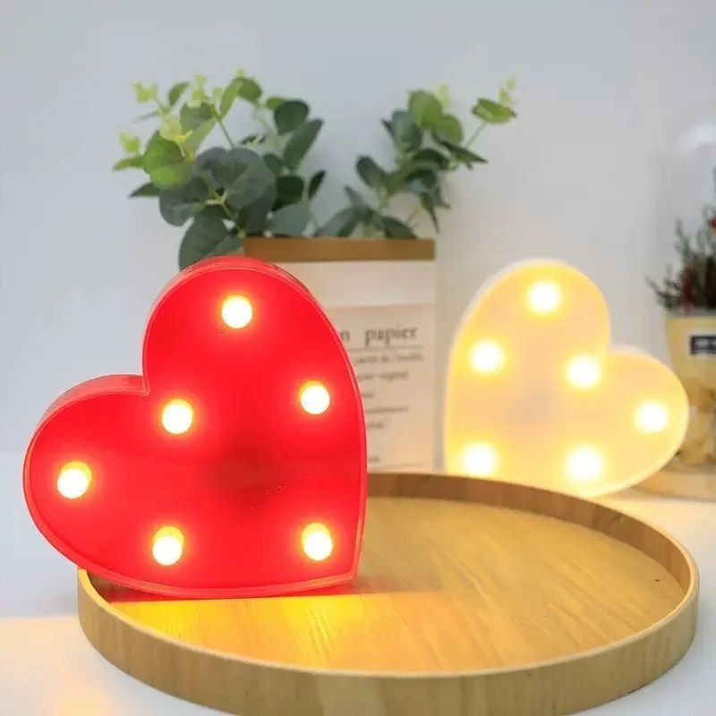 Cœurs Lumineux LED Décoratifs