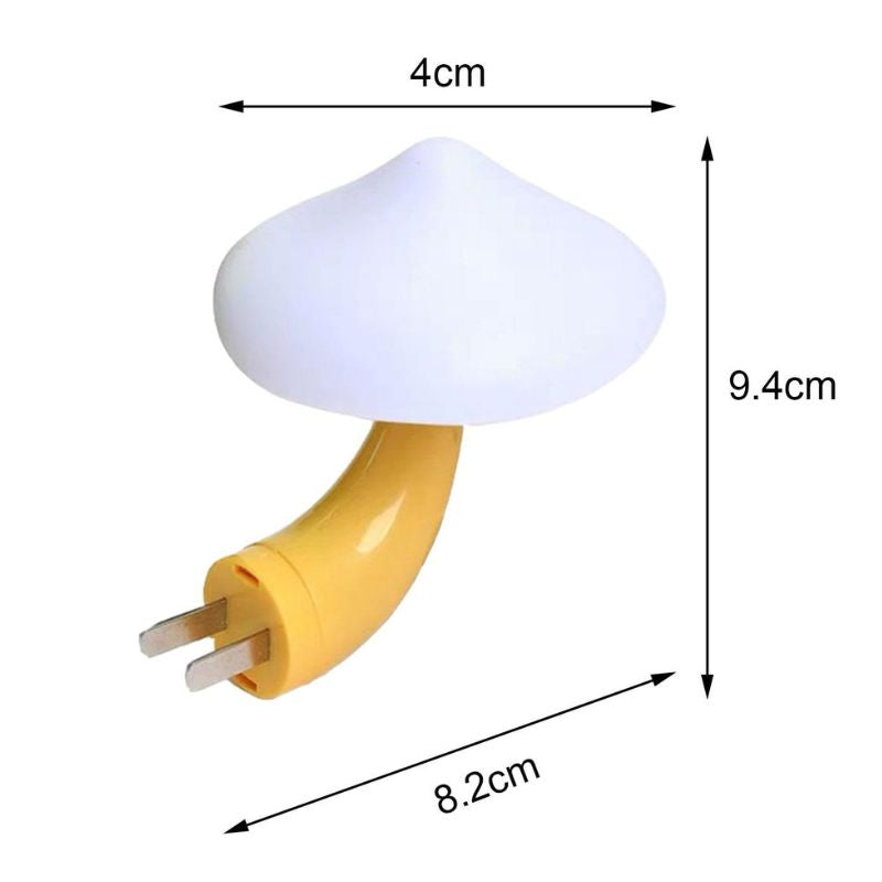 Lampe Champignon Enfant Avec Capteur De Lumière Intégré