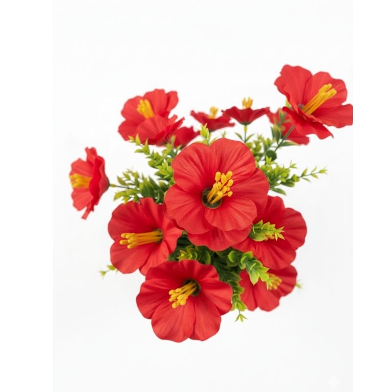Guirlande De Fleurs Artificielles En Suspension Avec Fleurs Denses