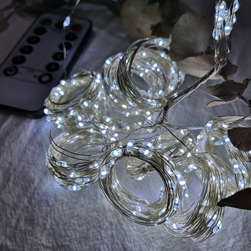 Rideaux Lumineux Guirlande LED Avec Télécommande