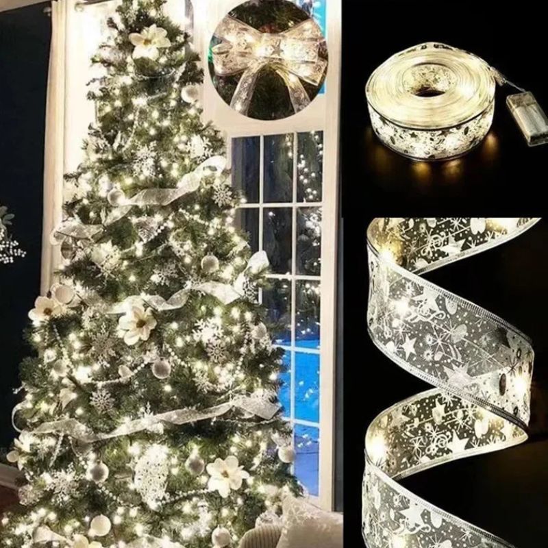 Guirlandes de Noël en Ruban LED