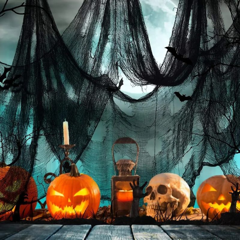 Décorations Halloween Filet de Gaze Effrayant