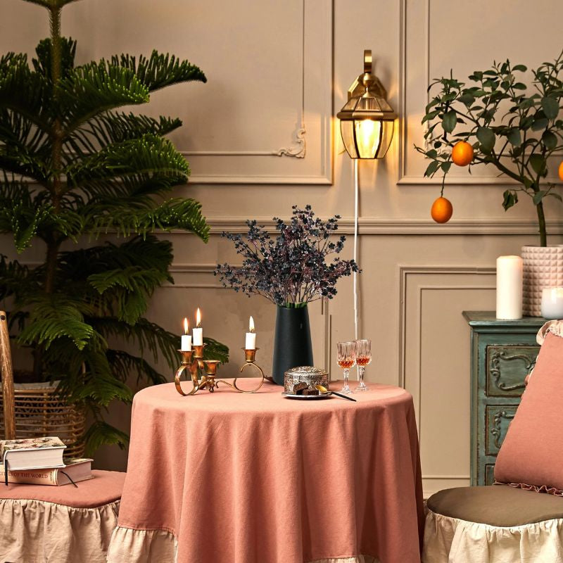 Fleur Artificielle Noir Avec Branchage Dense