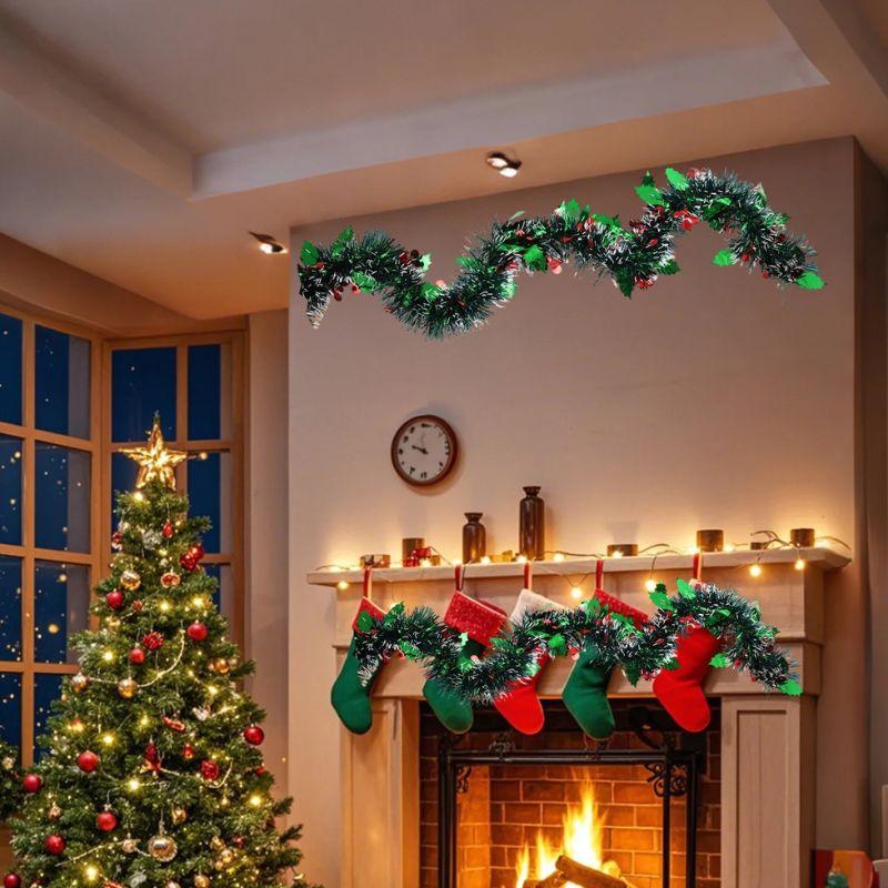 Guirlandes Pour Arbres De Noël Rubans Festifs