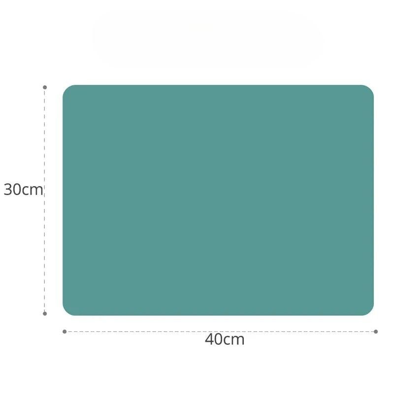 Set De Table Silicone Moderne Antidérapant Et Lavable