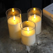 Bougies LED Sans Flamme avec Télécommande Lot de 3