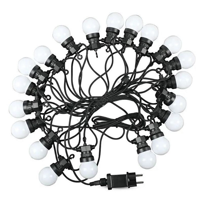 Guirlandes d’Extérieur LED Étanche Boules Lumineuses