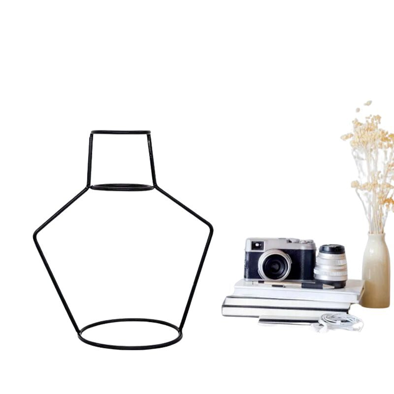 Vase en Ligne de Fer Retro pour Fleur