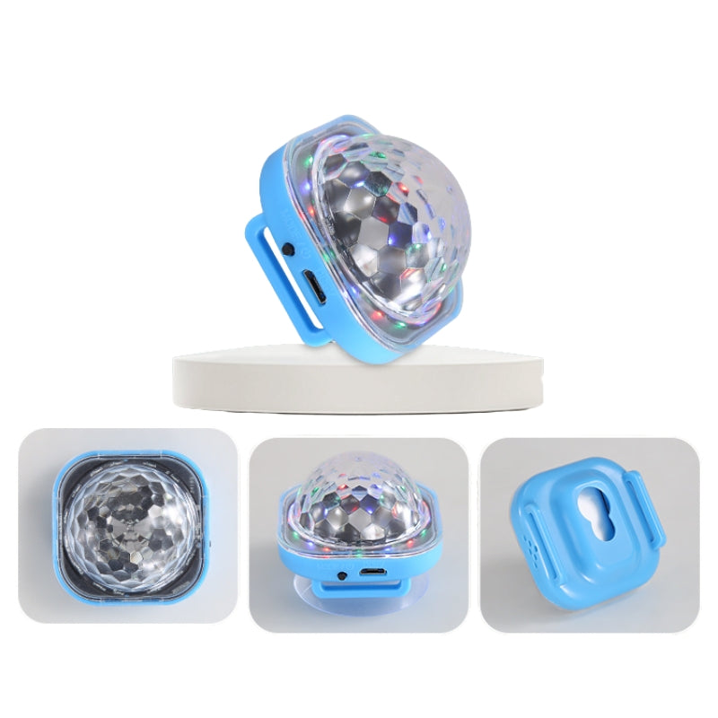 Éclairage de Soirée LED Bracelet Disco avec Projection Lumineuse