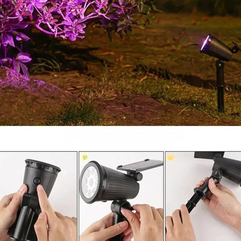 Projecteurs d’Extérieur Solaires Orientables