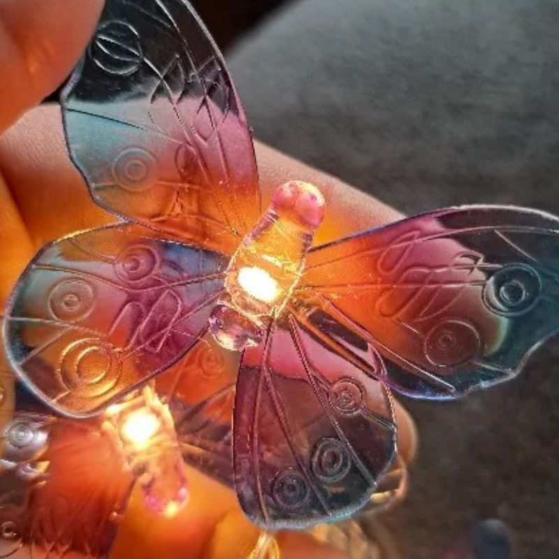 Guirlandes d’Intérieur LED Papillons Lumineux