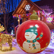 Décoration de Noël Boule Géante Gonflable
