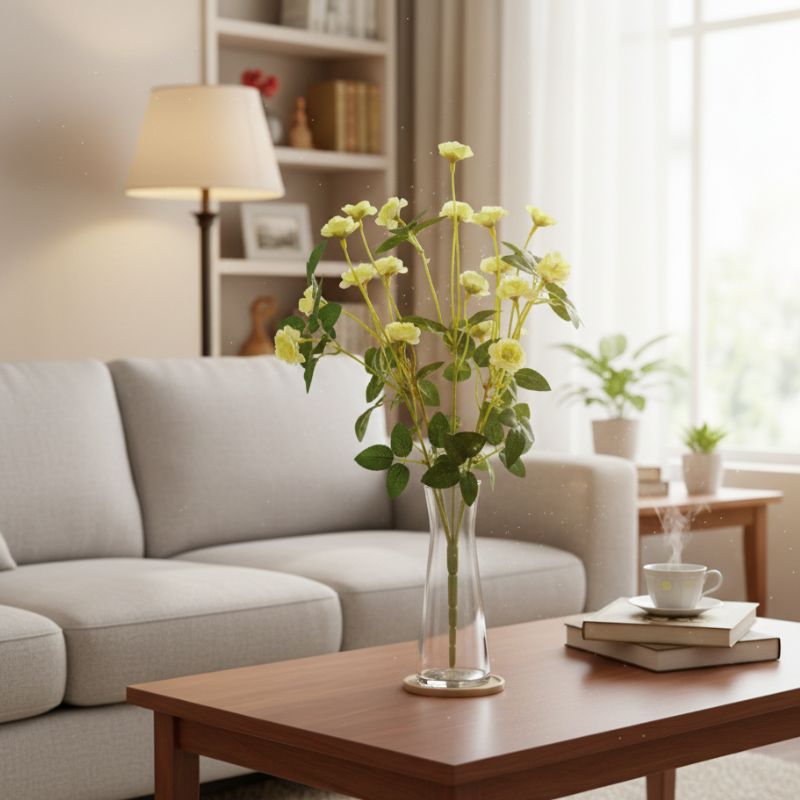 Fleur Artificielle Vert Bouquet Décoratif