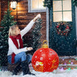 Décoration de Noël Boule Géante Gonflable Renne