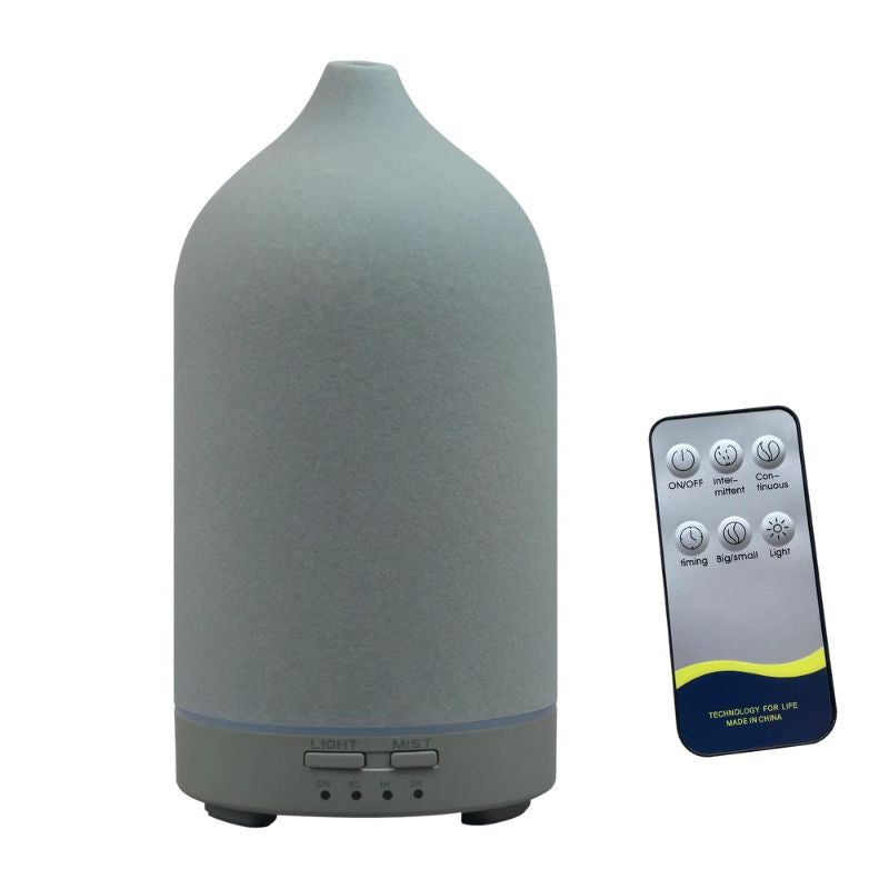 Diffuseur D’Huiles Essentielles Design En Céramique Avec Télécommande