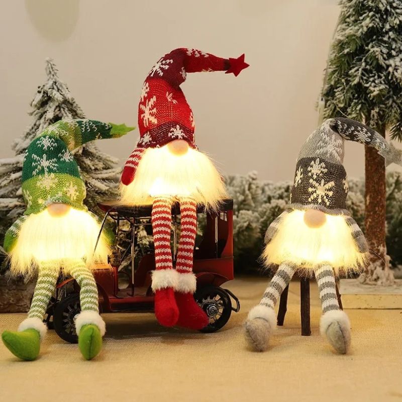 Décorations de Noël Grand Gnome 35 cm