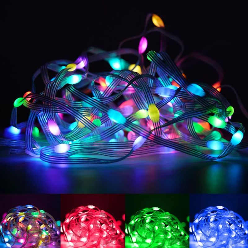 Guirlande Pour Arbre Multicolore Et Programmable