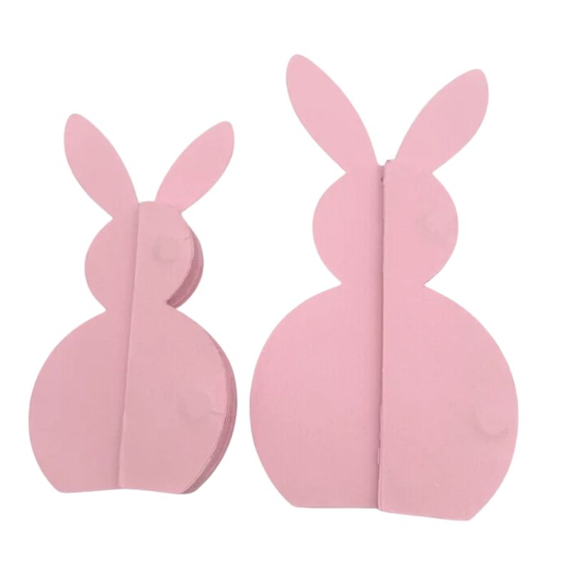 Sculpture Papier Lapin Alvéolé Avec Design 3D Décoratif
