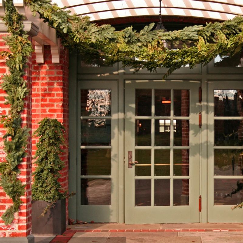 Décoration de Noël Guirlande Verte Artificielle