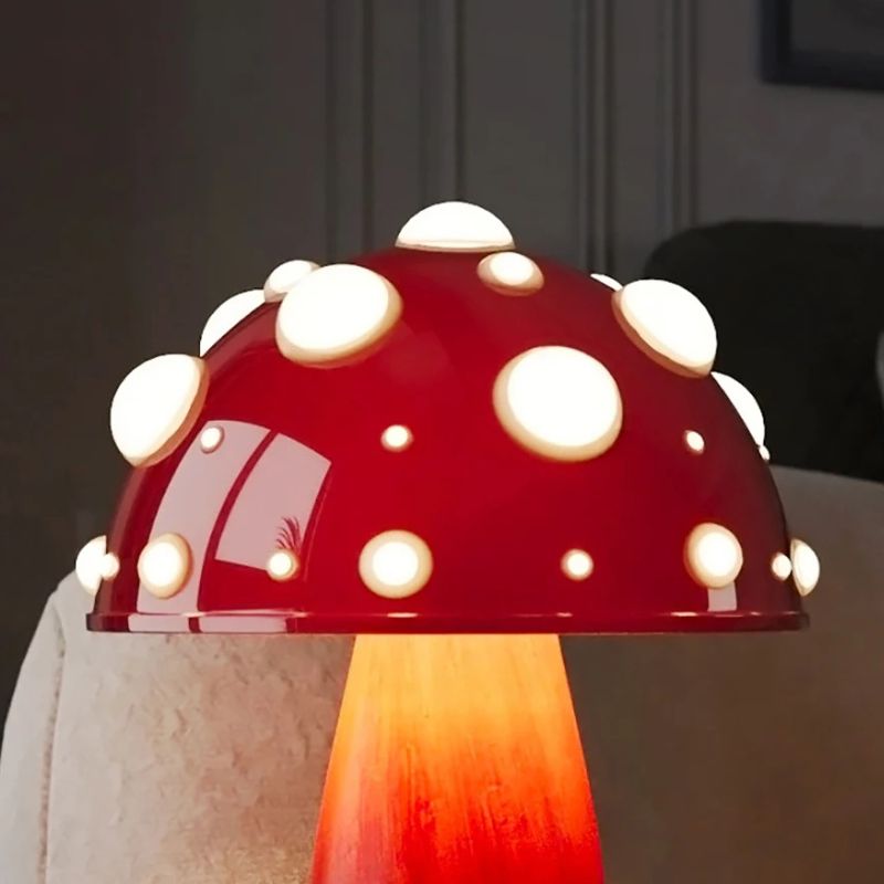 Lampe Champignon Egmont Toys À Pois Blancs