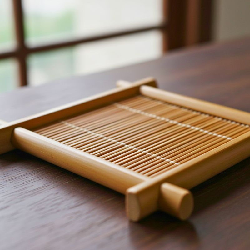 Set De Table Bambou Élégant Et Durable