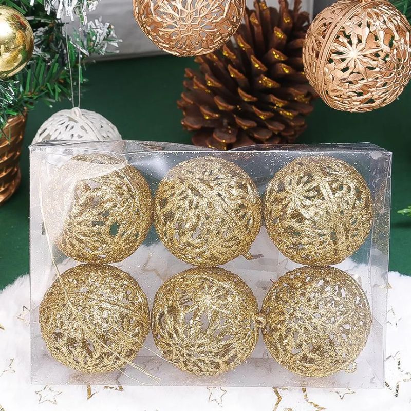 Décorations de Noël Boules Brillantes