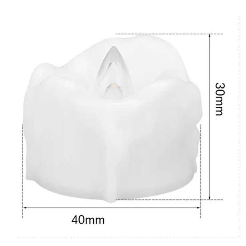 Bougie LED Décorative Effet Flamme