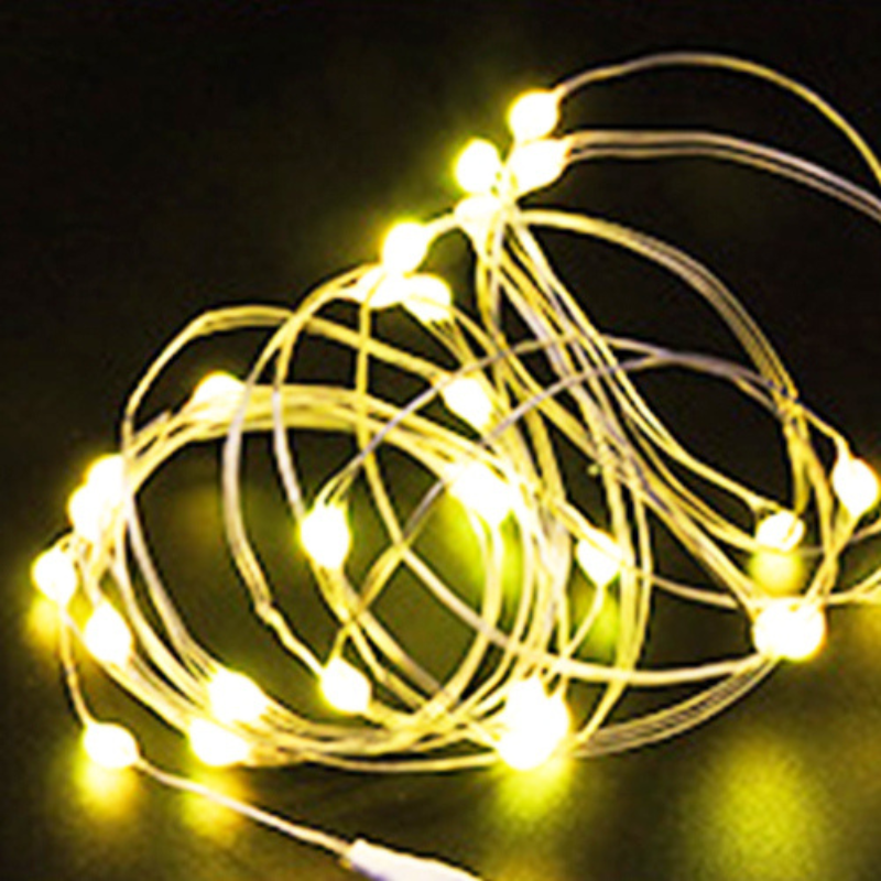 Guirlandes à Piles LED Mini Chaîne Lumineuse