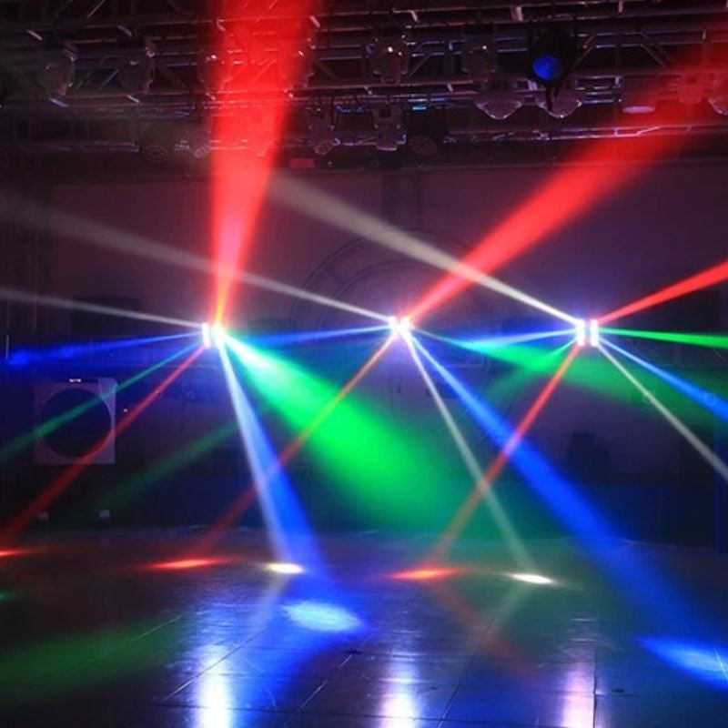 Éclairage de Salle LED Multicolore à Mouvement Dynamique