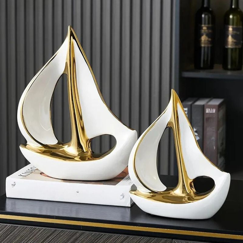 Sculpture Moderne Objet Déco Marin Raffiné