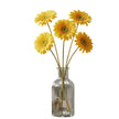 Fleur Artificielle Jaune Gerbera Style Naturel